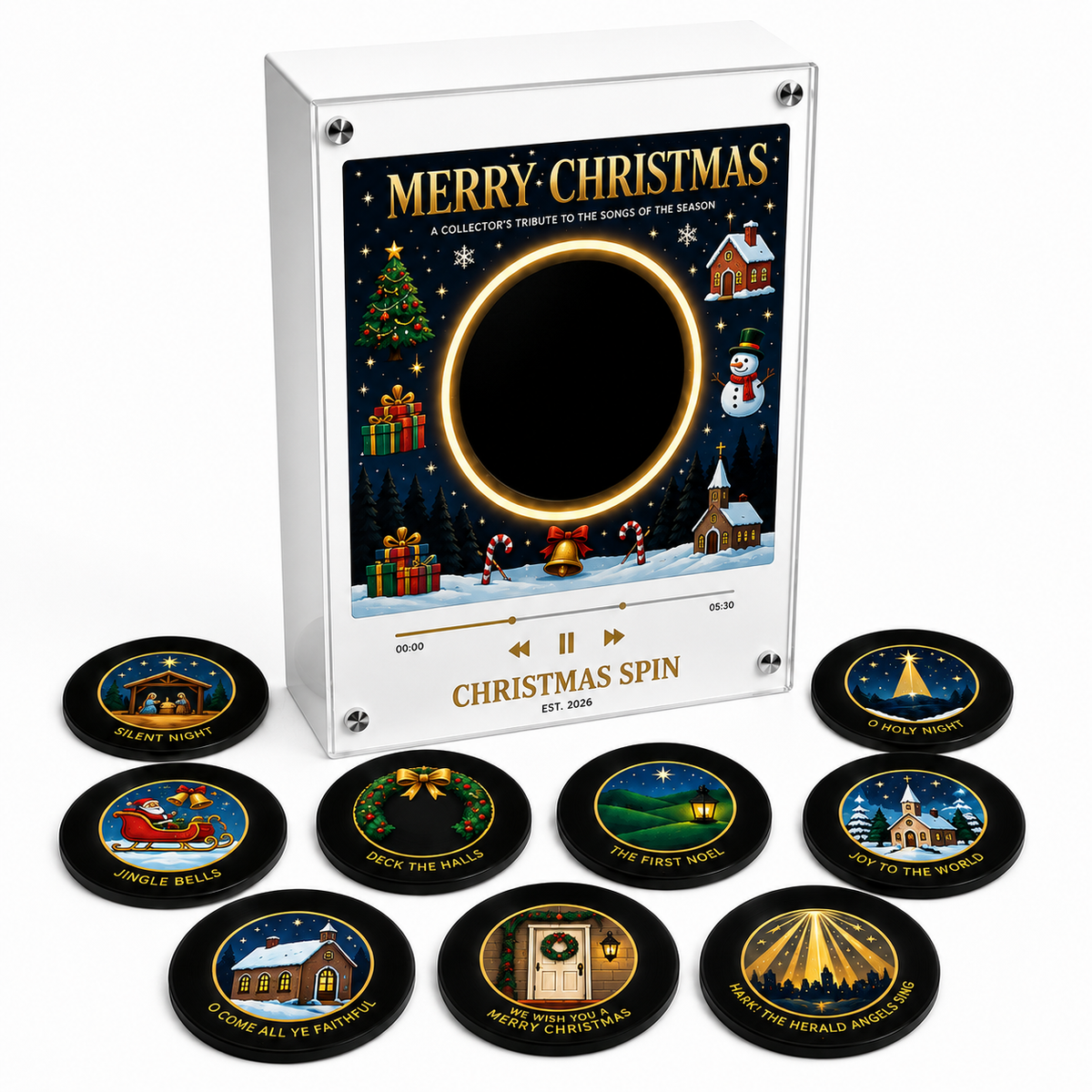 Christmas Spin™ Mini Christmas Vinyl Set
